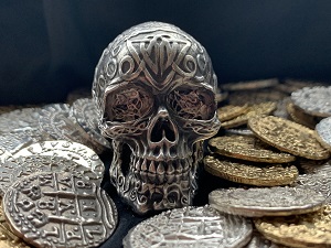 Celtic Skull ca 315 Gramm