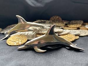 Delfin ca. 39 Gramm