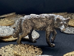 Wolf, ca 52 Gramm